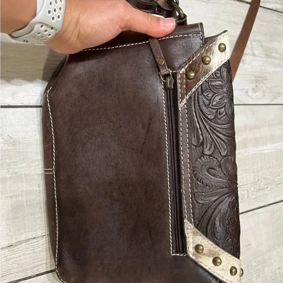 ARIAT crossbody Bag Calf Hair - Picture 3 of 3